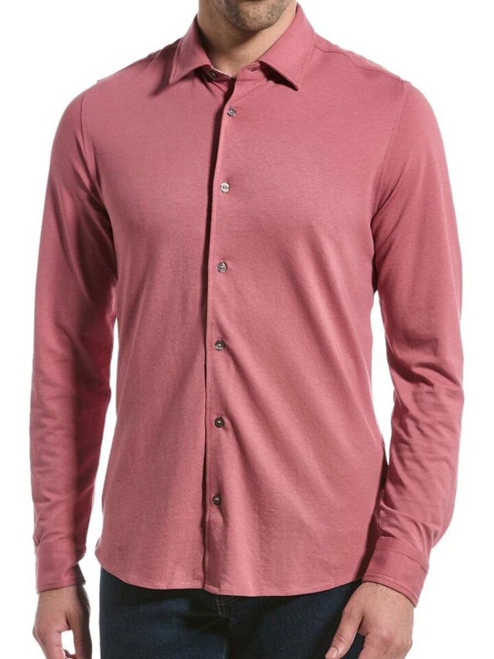 Ted Baker Pink Rigby Pique Shirt
